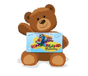 teddykundenkarte Teddy Bear mit Kundenkarte